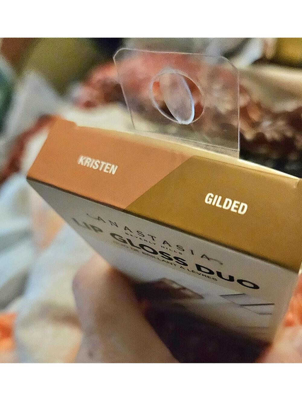 Anastasia Beverly Hills Hi Shine Lip Gloss Duo KRISTEN & GILDED Brand New In Box - Picture 5 of 9